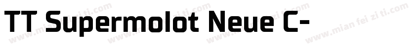 TT Supermolot Neue C字体转换